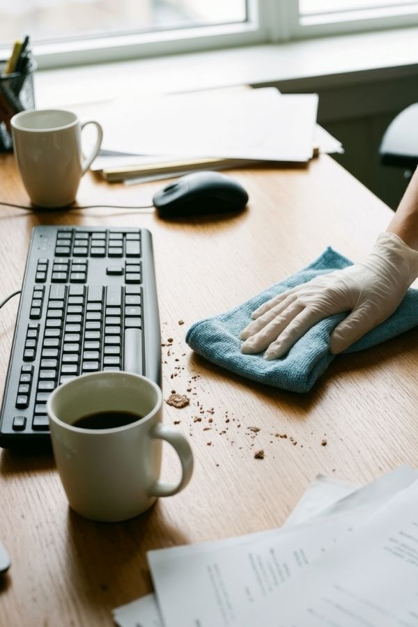 ¿Quieres limpiar tu oficina en la hora del desayuno, o en el momento de la comida? ¿Quieres limpiar tu oficina en la hora del desayuno, o en el momento de la comida?